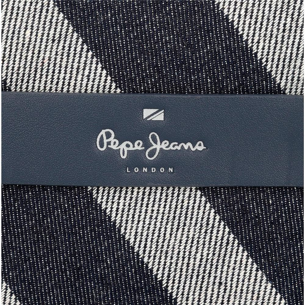 Pepe Jeans Celine reistas, blauw, 40 x 25 x 20 cm, polyester, met details van kunstleer, 20 l, van Joumma Bags, blauw, reistas, bagage en reisbenodigdheden Naty Shop