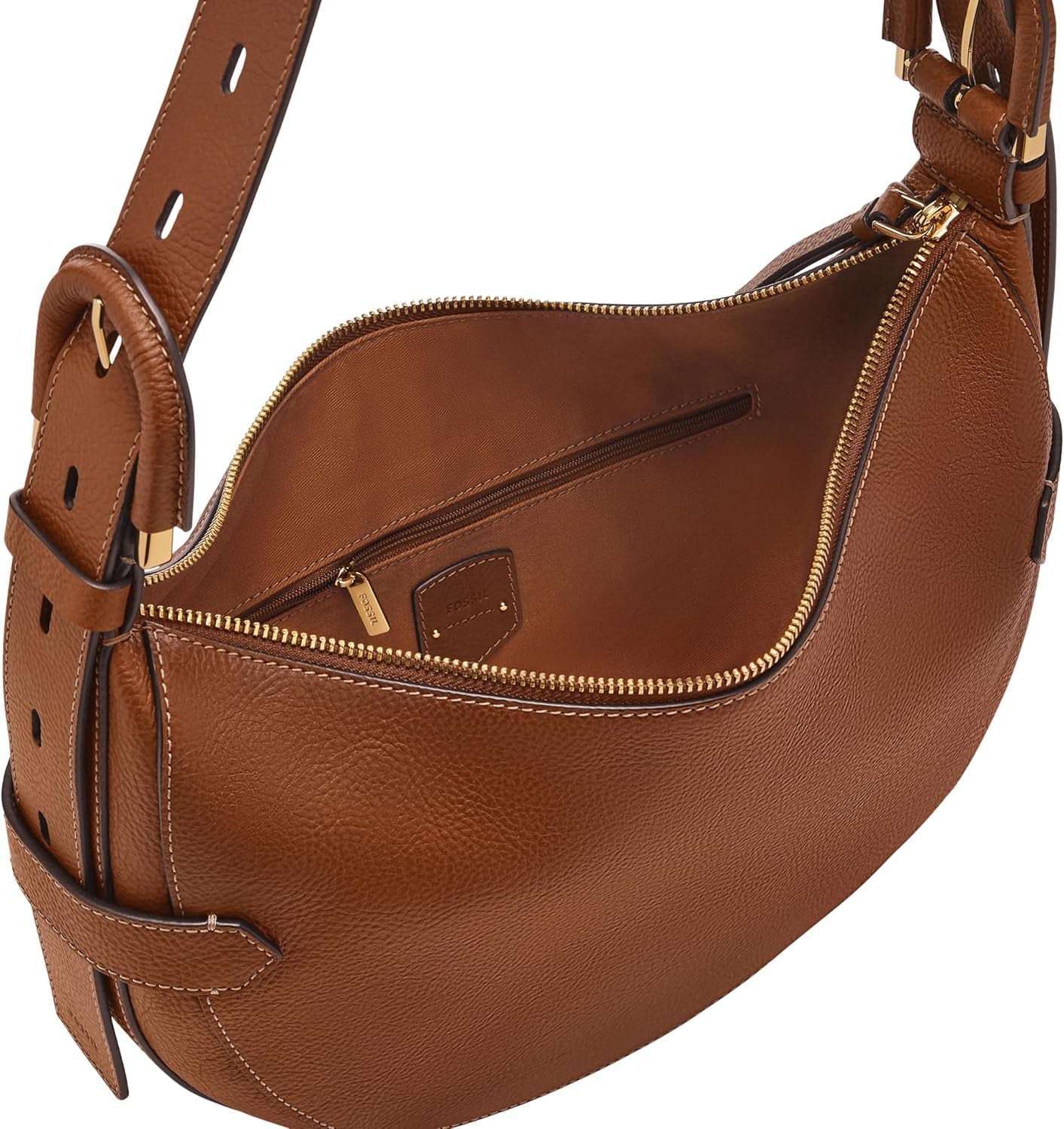 Fossil Damestas - Harwell Eco Leather Hobo, ZB1847200 - 30,5 cm L x 8,9 cm B x 20,3 cm H Damestassen Naty Shop