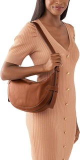 Fossil Damestas - Harwell Eco Leather Hobo, ZB1847200 - 30,5 cm L x 8,9 cm B x 20,3 cm H Damestassen Naty Shop