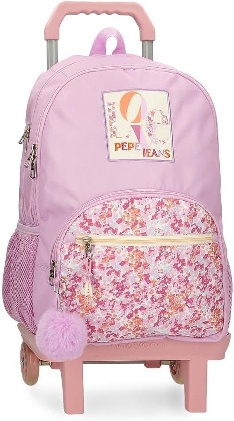 Pepe Jeans Sandra tas, het perfecte formaat voor een rugzak, aktetas of handtas, van Joumma Bags Premium rugzakken en schooltassen Naty Shop Rucksack 45 + Trolley