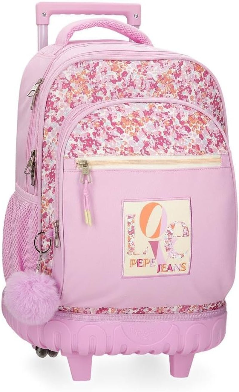 Pepe Jeans Sandra tas, het perfecte formaat voor een rugzak, aktetas of handtas, van Joumma Bags Premium rugzakken en schooltassen Naty Shop Rucksack Mit Rädern