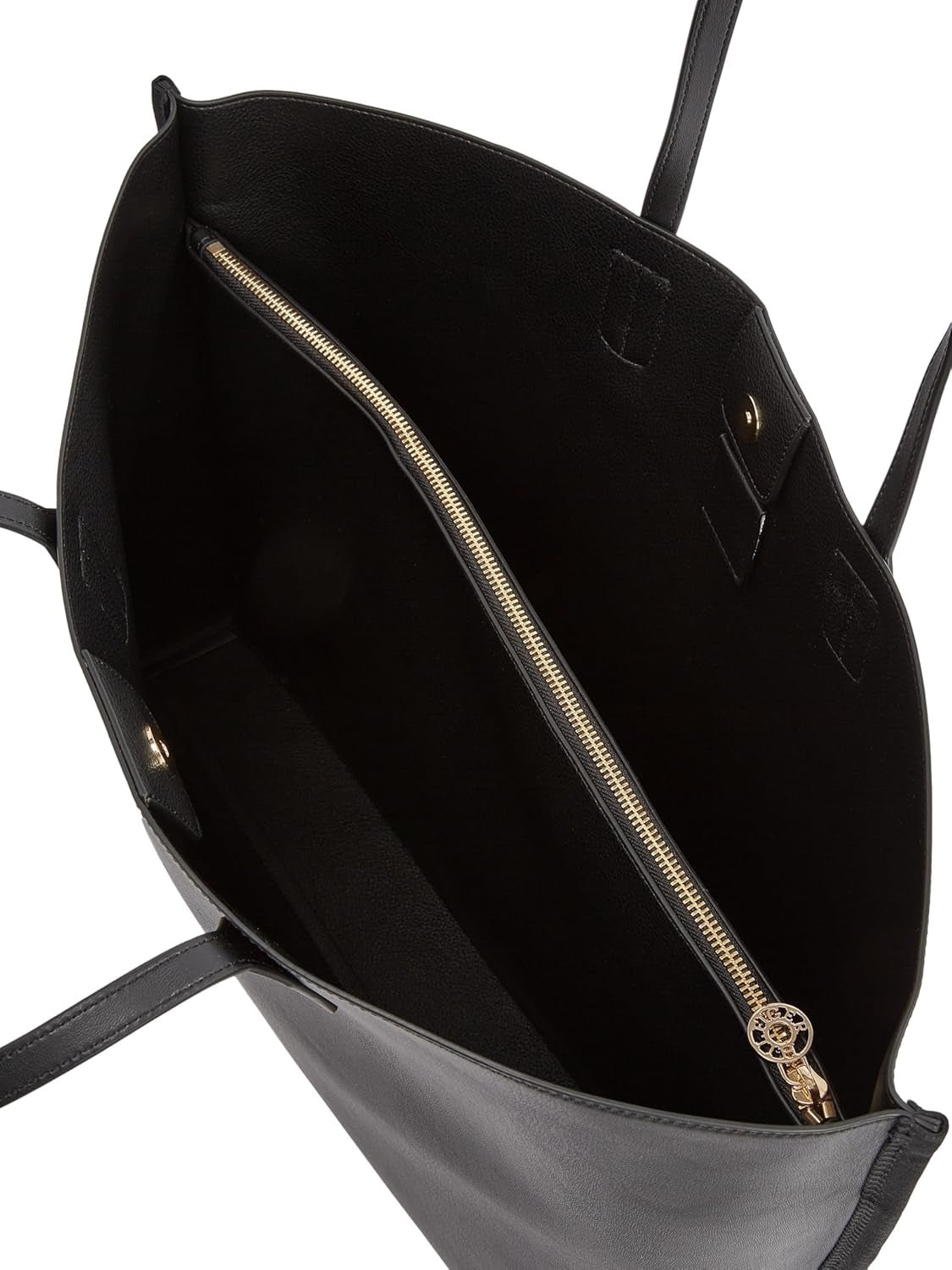 Tommy Hilfiger Distinct draagtas met ritssluiting voor dames, zwart (zwart), full size Naty Shop damestassen