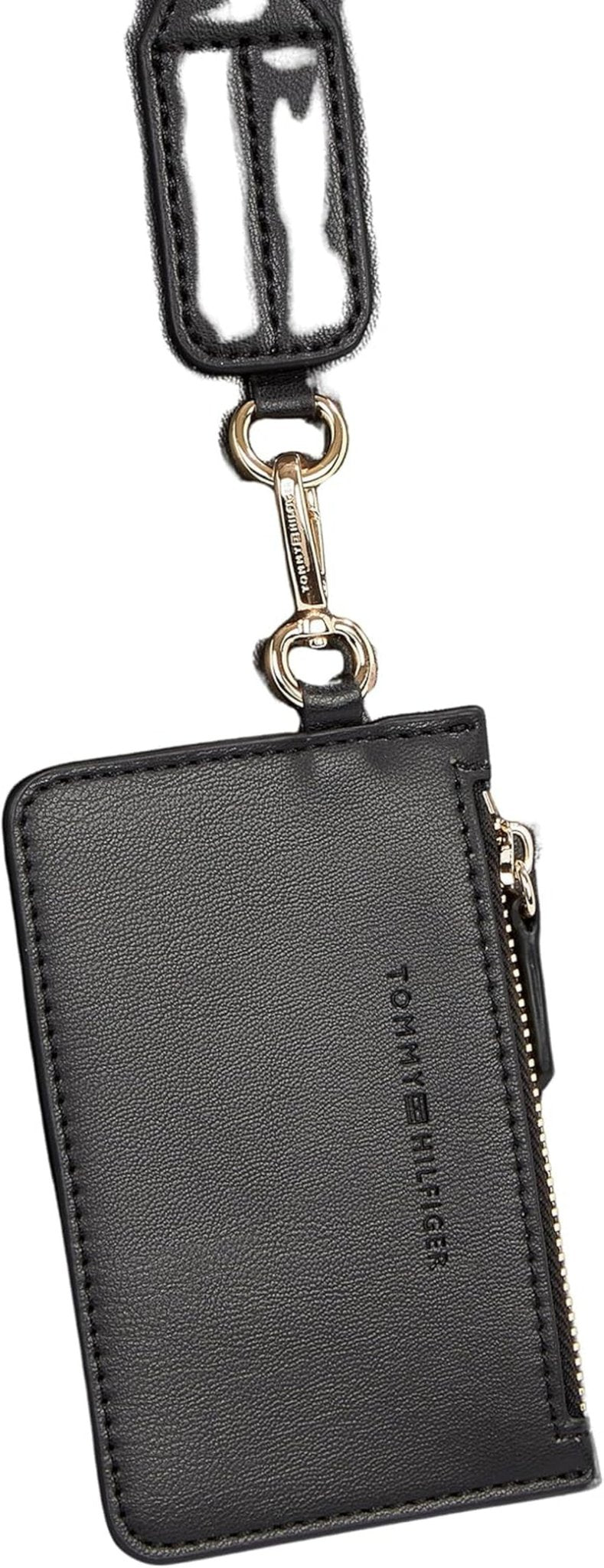 Tommy Hilfiger Distinct draagtas met ritssluiting voor dames, zwart (zwart), full size Naty Shop damestassen