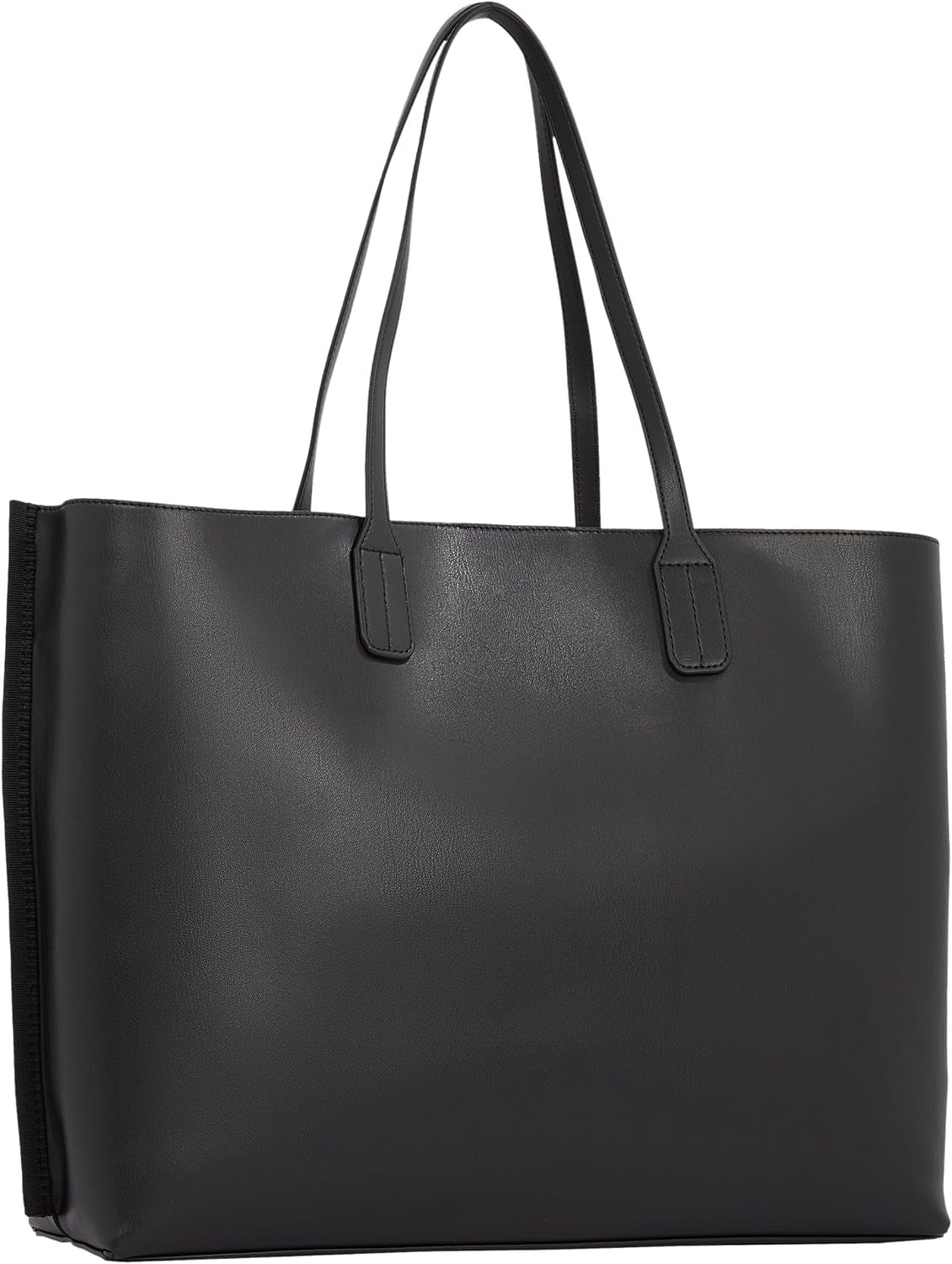 Tommy Hilfiger Distinct draagtas met ritssluiting voor dames, zwart (zwart), full size Naty Shop damestassen