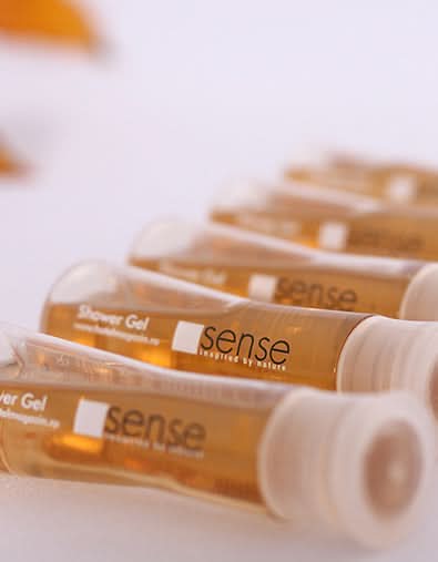Hotel douchegel Sense flesje – 25ml Naty Shop Hotel Cosmetics