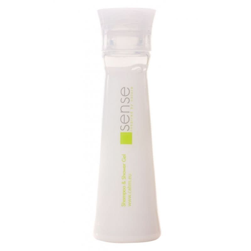 Gemengde hotelgel (shampoo en douchegel) Sense 25 ml, doos 195 stuks Naty Shop Hotel Cosmetics