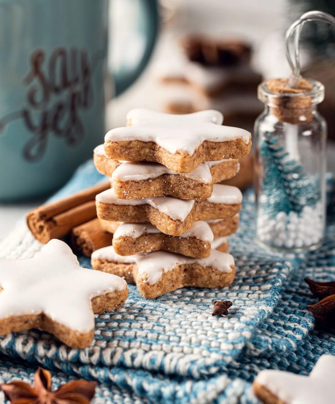 Kant-en-klaar RUF-glazuur, kan onmiddellijk worden gebruikt zonder te mengen, glazuur voor koekjes en cakes, als basissuikerglazuur of voor kleur- en smaakstoffen, 1 x 150 g (pak van 4) Naty Shop Suikerpasta