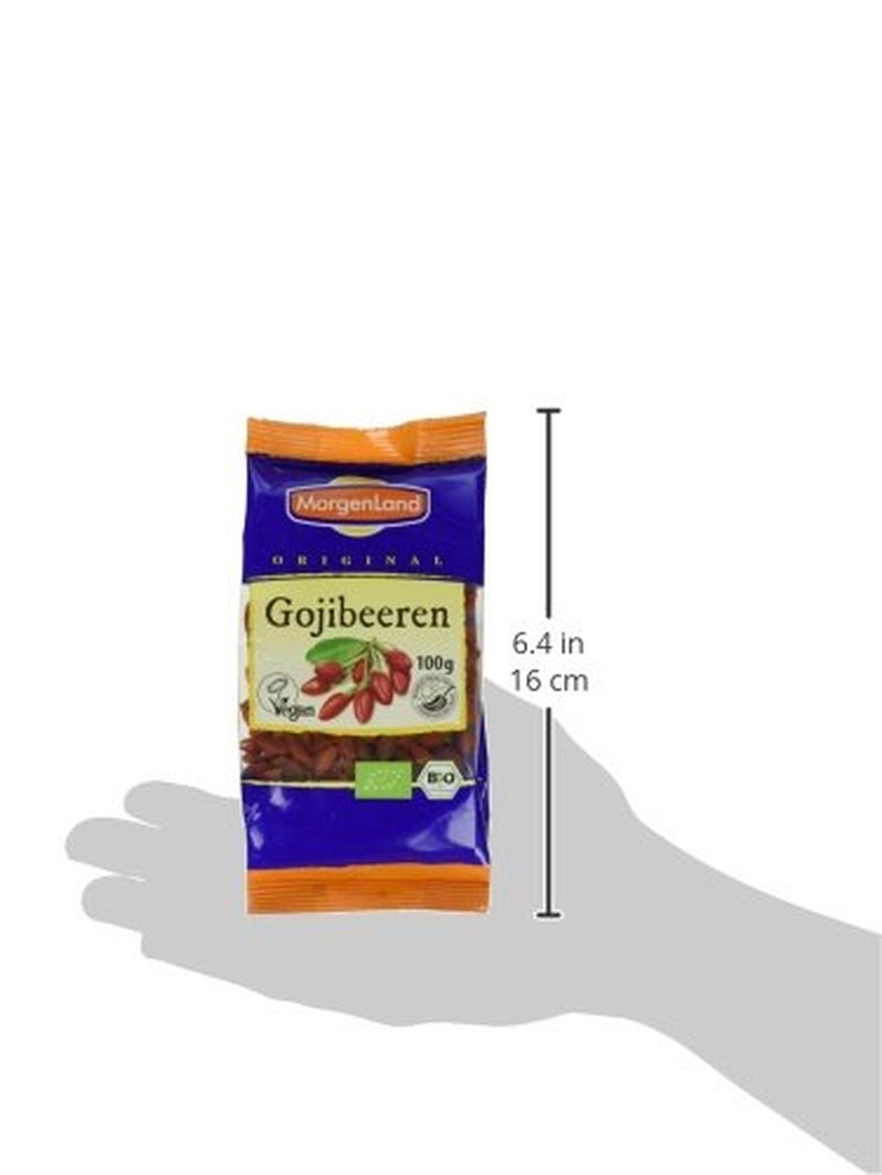 Gojibessen 100g biologisch gedroogd fruit, 1 pakje (1 x 100g) Gedroogde producten Mijn winkel