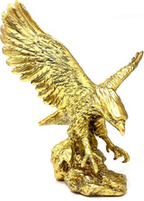 Steenarend Hars Ornamenten Standbeeld, Steenarend Sculptuur Modern Thuiskantoor Beeldje Decor Desktop Decoratie (Gouden 1) Beeldjes en sculpturen Naty Shop