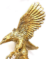 Steenarend Hars Ornamenten Standbeeld, Steenarend Sculptuur Modern Thuiskantoor Beeldje Decor Desktop Decoratie (Gouden 1) Beeldjes en sculpturen Naty Shop