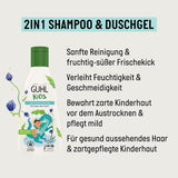 Guhl Kids Dino voordeelset - 2x Guhl Kids 2 in 1 Shampoo & Douchegel, 250ml + 1x Pixi book - Speciaal ontwikkeld voor kinderen - Niet trekken - Cosmos Natural Certificate Children - Bad- en huidverzorging Naty Shop