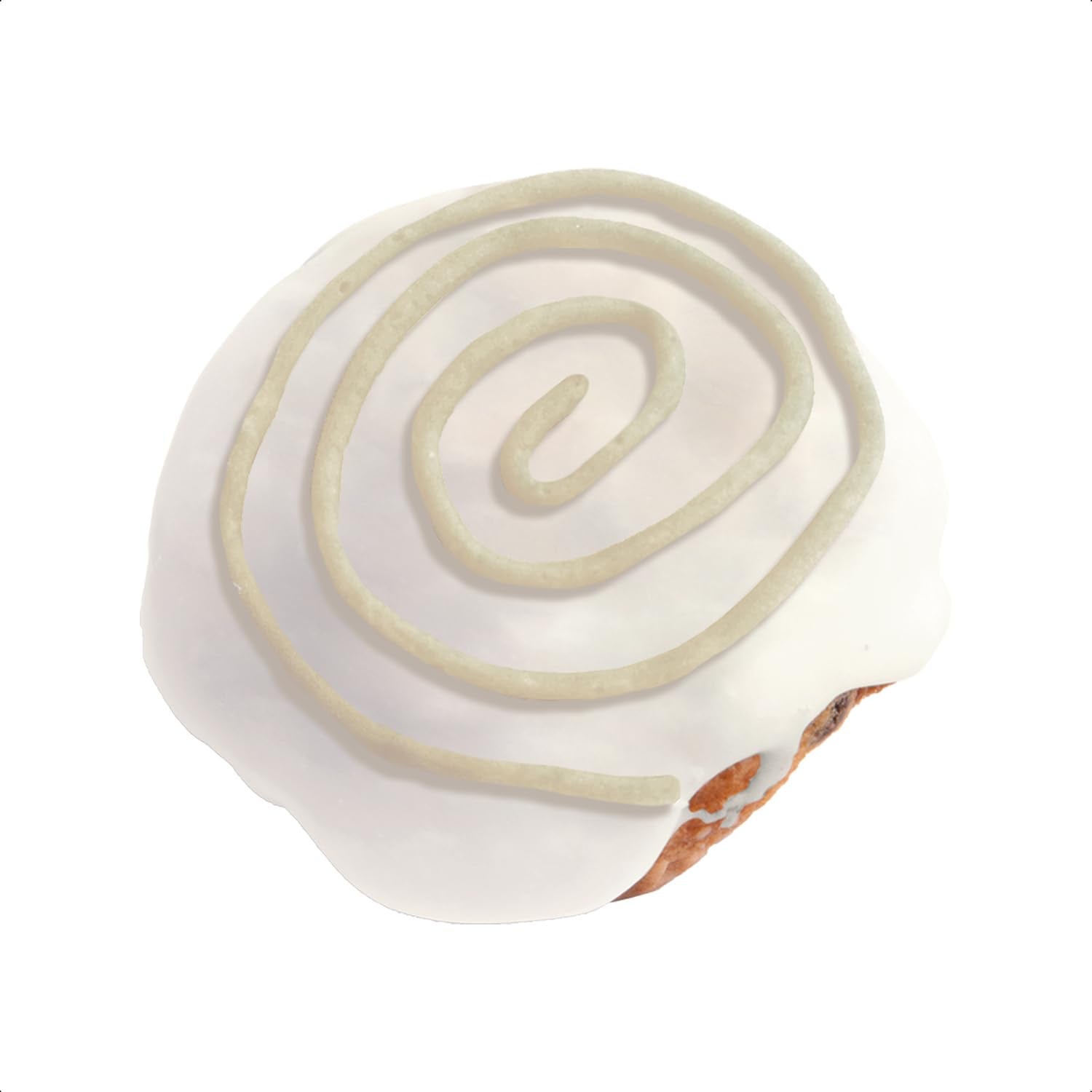 Günthart BackDecor 25 g WITTE suikerletters voor elk dessert in witte suikerkleur voor prachtige letters en designs, 1 pakje (25 g) Suikerpasta Naty Shop