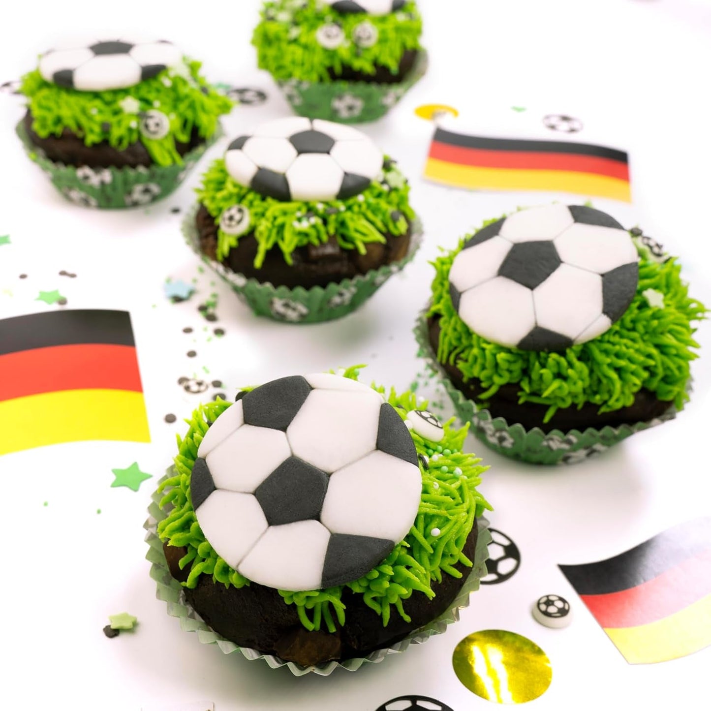 Günthart BackDecor 250 g witte fondant, 100% veganistisch, palmolievrij, scheurbestendig voor het bedekken van taarten en gebak, geschikt voor het modelleren, verpakking van 2 (1 x 250 g) Naty Shop suikerpasta