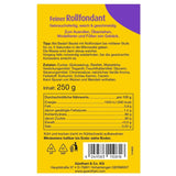 Günthart BackDecor 250 g rode fondant, palmolievrij, scheurbestendig voor het bedekken van taarten en gebak, geschikt voor modelleren, 2 stuks (1 x 250 g) Suikerpasta Naty Shop