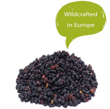 HerbaNordPol gedroogde vlierbessen 1kg PREMIUM, Fructus Sambuci Gedroogde producten Naty Shop