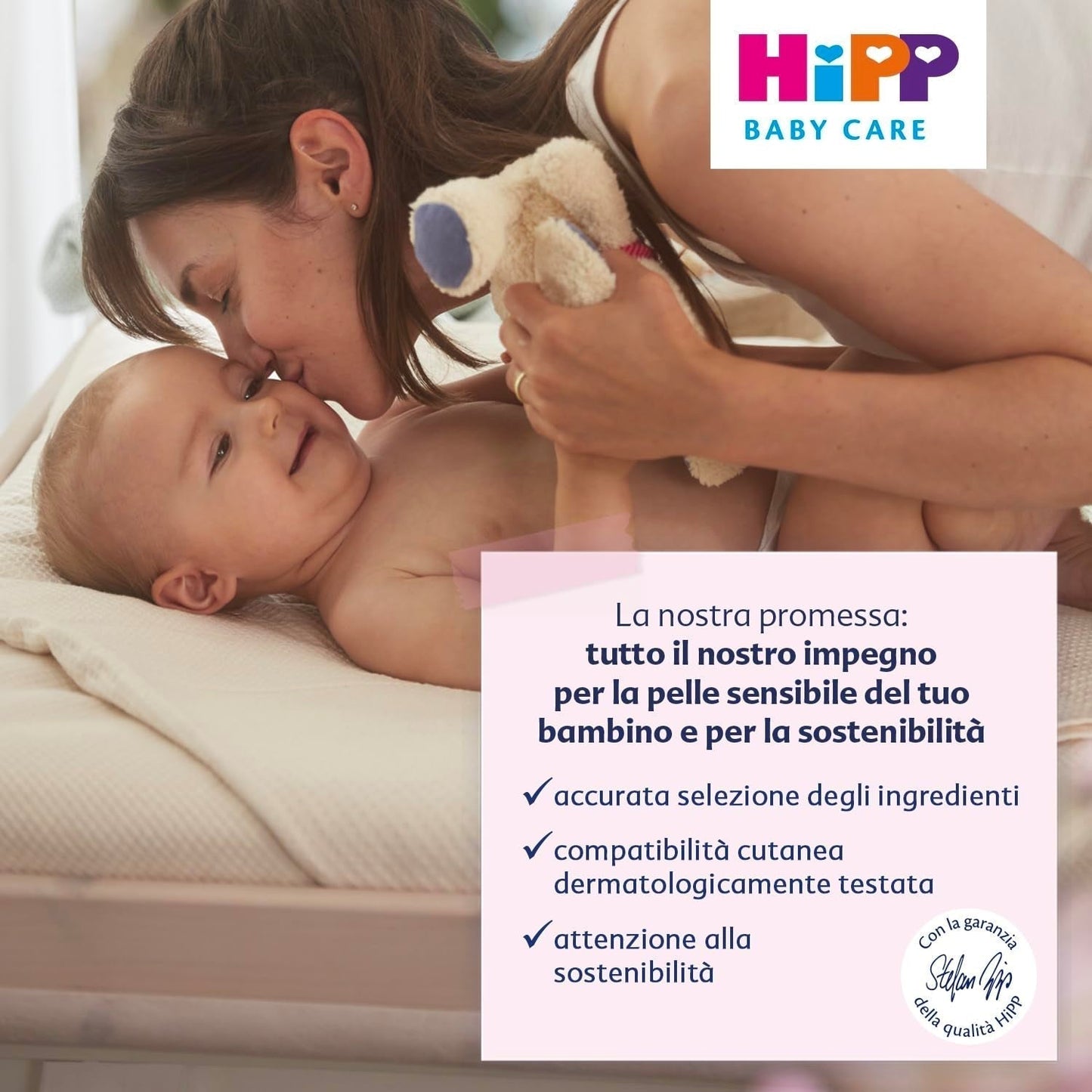 HiPP Baby Care Shampoo met conditioner voor kinderen, ontwart het haar en beschermt de hoofdhuid, voor de gevoelige huid, met natuurlijk biologisch amandelextract, 1 x 200 ml Kinderen - Bad- en huidverzorging Naty Shop