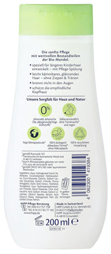 HiPP Babyshampoo + delicate conditioner, verpakking van 6 (6 x 200 ml) Kinderen - Bad- en huidverzorging Naty Shop