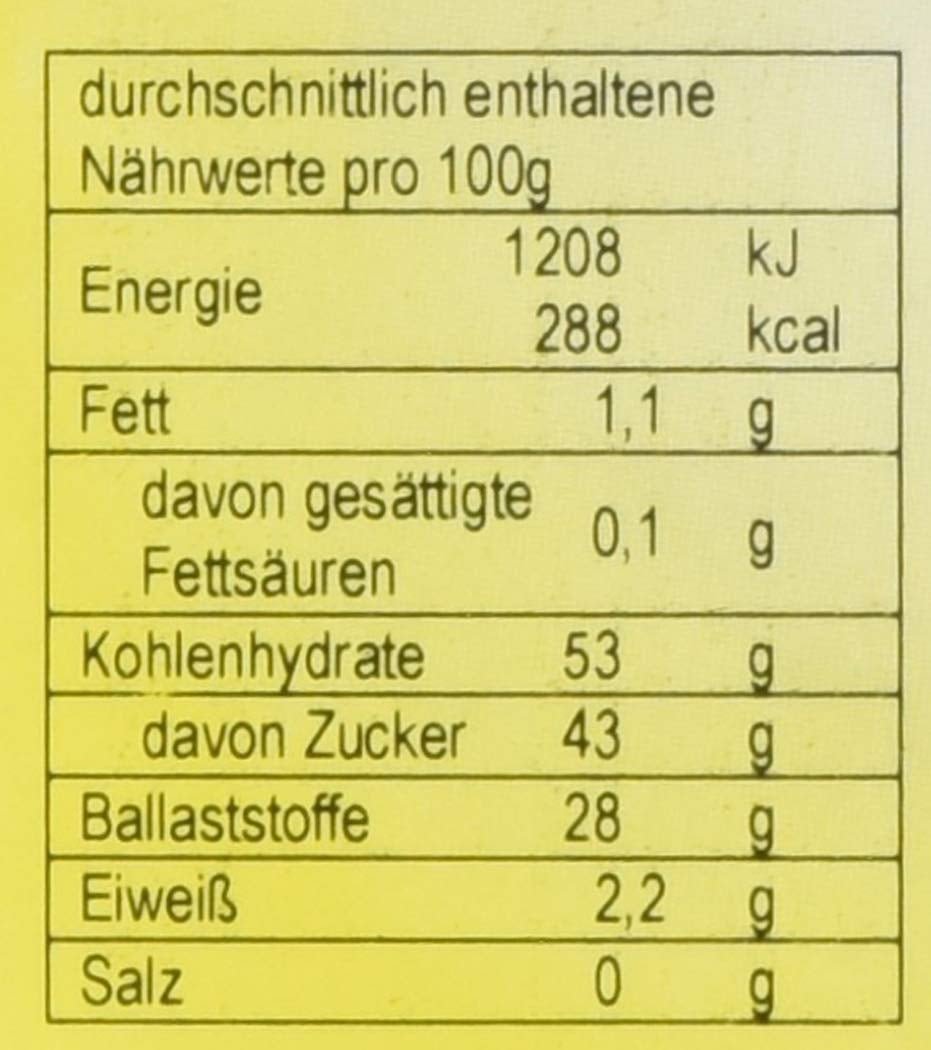 HOWA biologische aroniavruchten, 500 g Naty Shop gedroogde producten