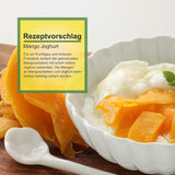 Howa gedroogde mango - gedroogd fruit in biologische kwaliteit, natuurlijk en ongezwaveld - ideaal om te koken, bakken of als gezond tussendoortje - mangoschijfjes - suikervrij - 1000 g Naty Shop gedehydrateerde producten
