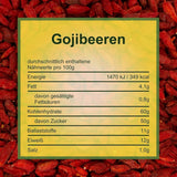 Howa Premium Goji-bessen 1 KG droog - onbehandeld, natuurlijk - superfood uit Azië - ideaal om te koken, bakken of als gezond tussendoortje - Goji-bessen 1000 g Gedroogde producten Naty Shop