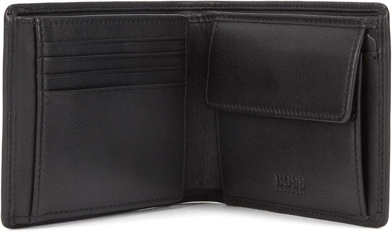 Hugo Boss Arezzo sportartikelen voor heren, zwart, 12 cm EU herenportemonnee Naty Shop