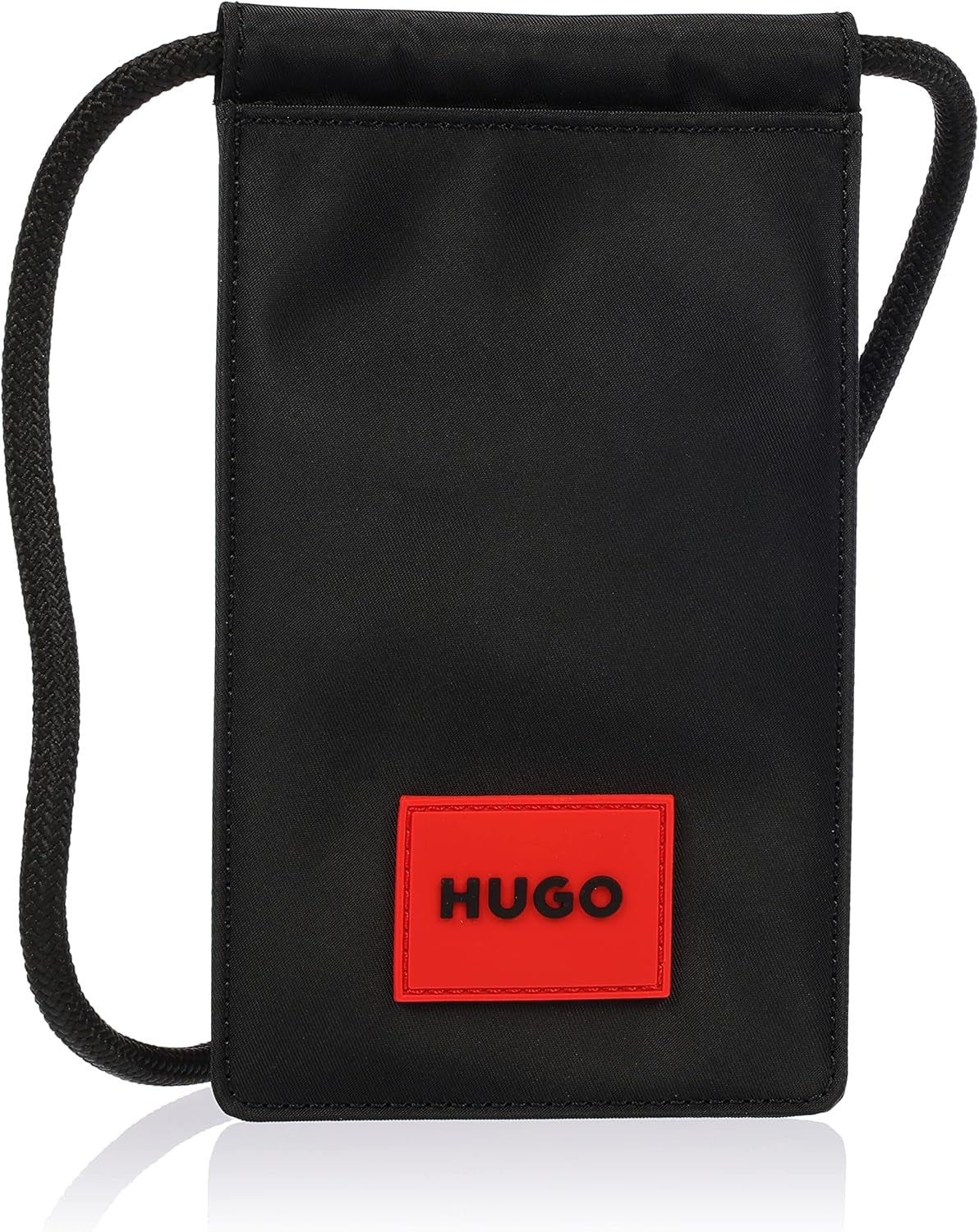 HUGO Ethon 2.0N_Neck p Telefoonhouder heren Zwart1 Portemonnee Heren Naty Shop Standaardtitel
