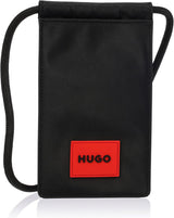 HUGO Ethon 2.0N_Neck p Telefoonhouder heren Zwart1 Portemonnee Heren Naty Shop Standaardtitel