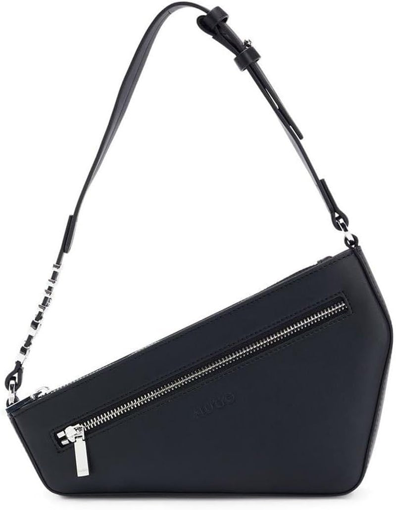 HUGO Dames Mel Saddle R. Schoudertas Damestassen Naty Shop Zwart1