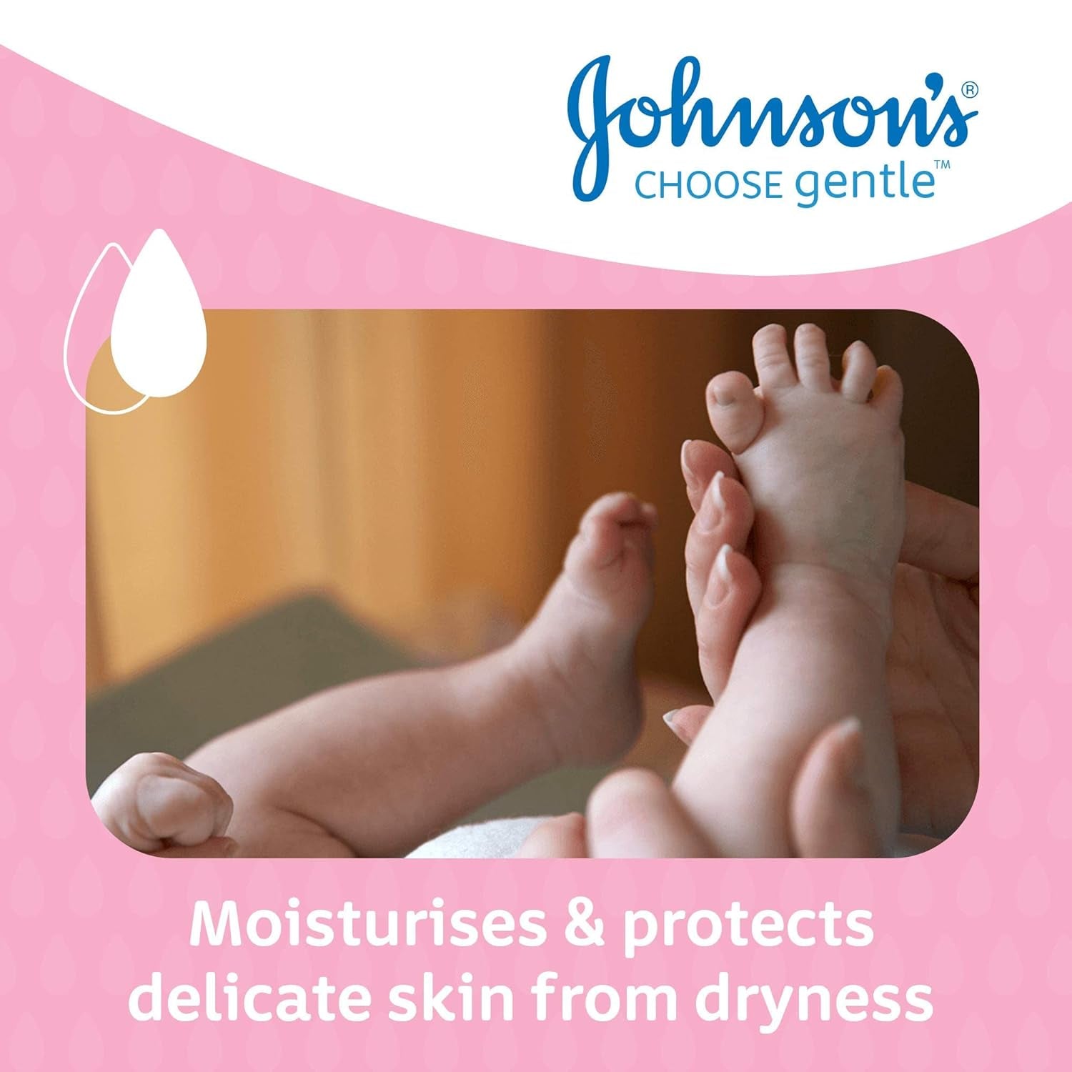 Johnsons JOHNSON'S - Babyolie, (1 X 500 ML) Kinderen - Bad- en huidverzorging Naty Shop