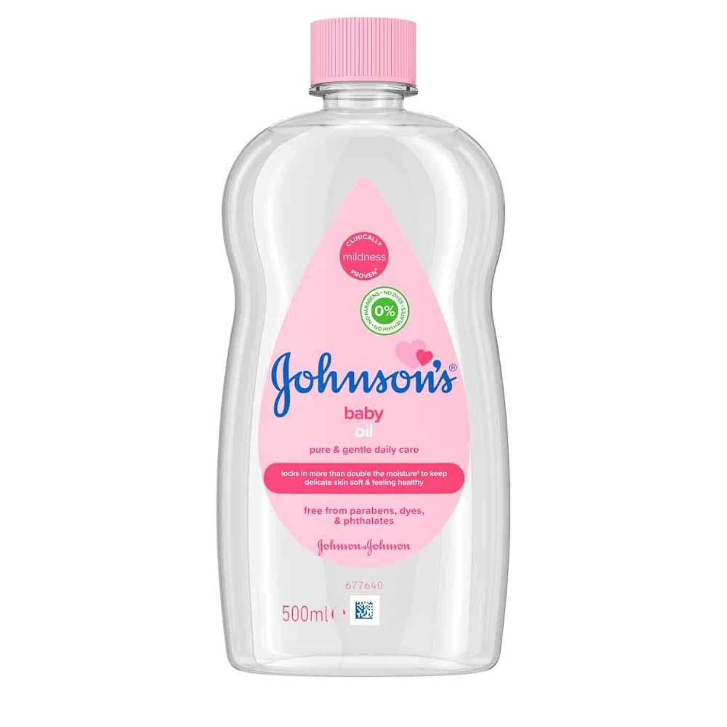 Johnsons JOHNSON'S - Olie voor baby's, (1 X 500 ML) Kinderen - Bad- en huidverzorging Naty Shop 500 Ml (1 verpakking)