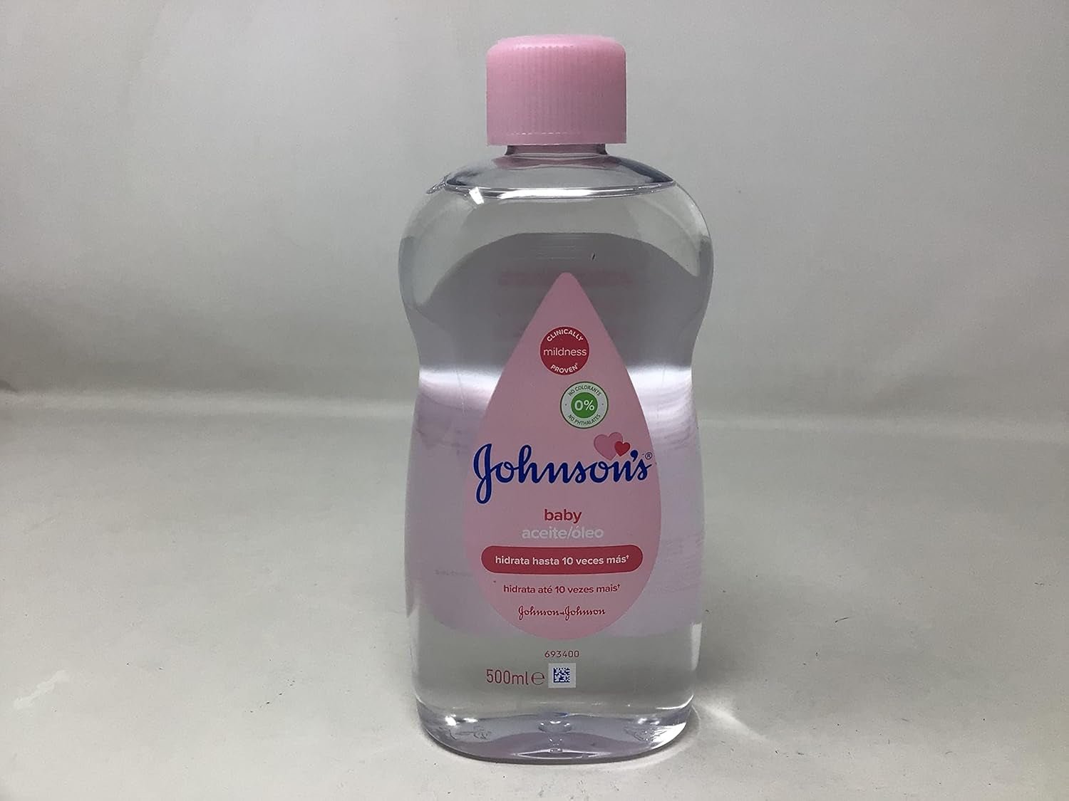 Johnsons JOHNSON'S - Babyolie, (1 X 500 ML) Kinderen - Bad- en huidverzorging Naty Shop