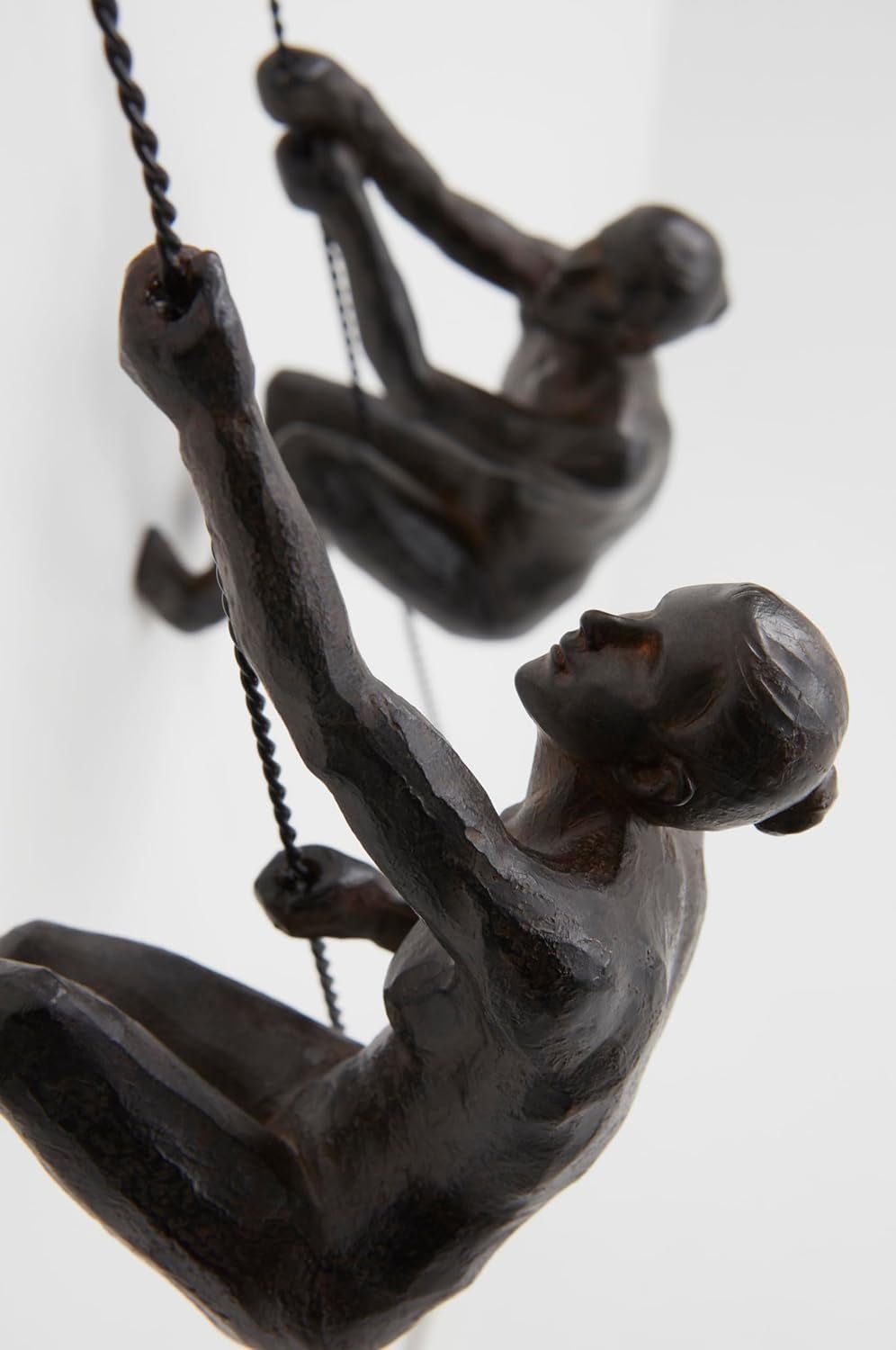 JOTEX Vrouwelijke Klimmers Decoratieve beeldjes, set van 2, roestbruin Beeldjes en sculpturen Naty Shop