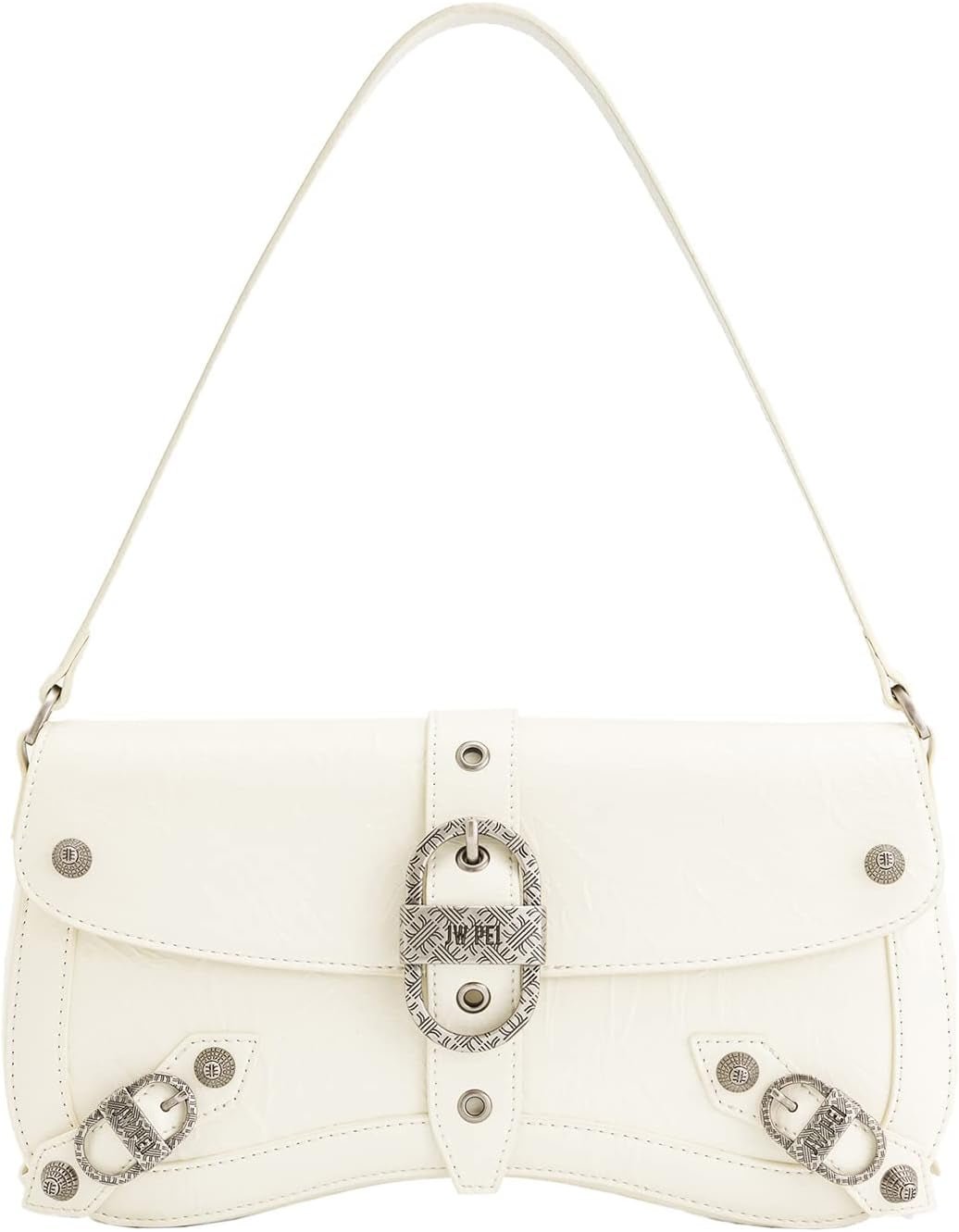 JW PEI Dames Eva Handtas Damestassen Naty Shop Crushed White