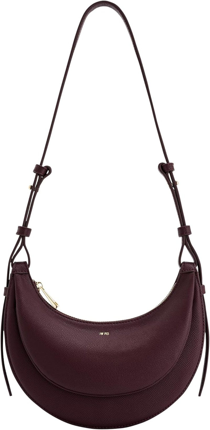 JW PEI Dames Sharon Schoudertas Dames Tassen Naty Shop Bordeaux Rood