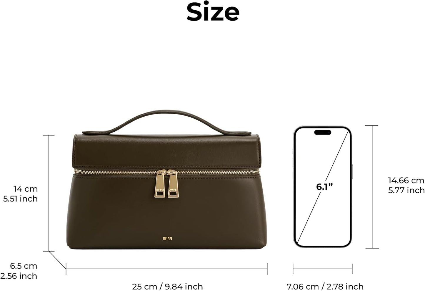JW PEI Dames Thea Handtassen Tassen Dames Naty Shop