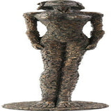 Kare Design Decoratief object Art Lady Brons, decoratief beeld, hars, antieke look, standbeeld, decor, kunstobject, accessoire, 78x13,5x13,5cm Beeldjes en sculpturen Naty Shop Grey Art Lady