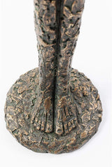 Kare Design Decoratief Object Kunst Dame Brons Decoratief Beeldje Hars Antiek Look Standbeeld Decor Kunstobject Accessoire 78x13,5x13,5cm Beeldjes en sculpturen Naty Shop