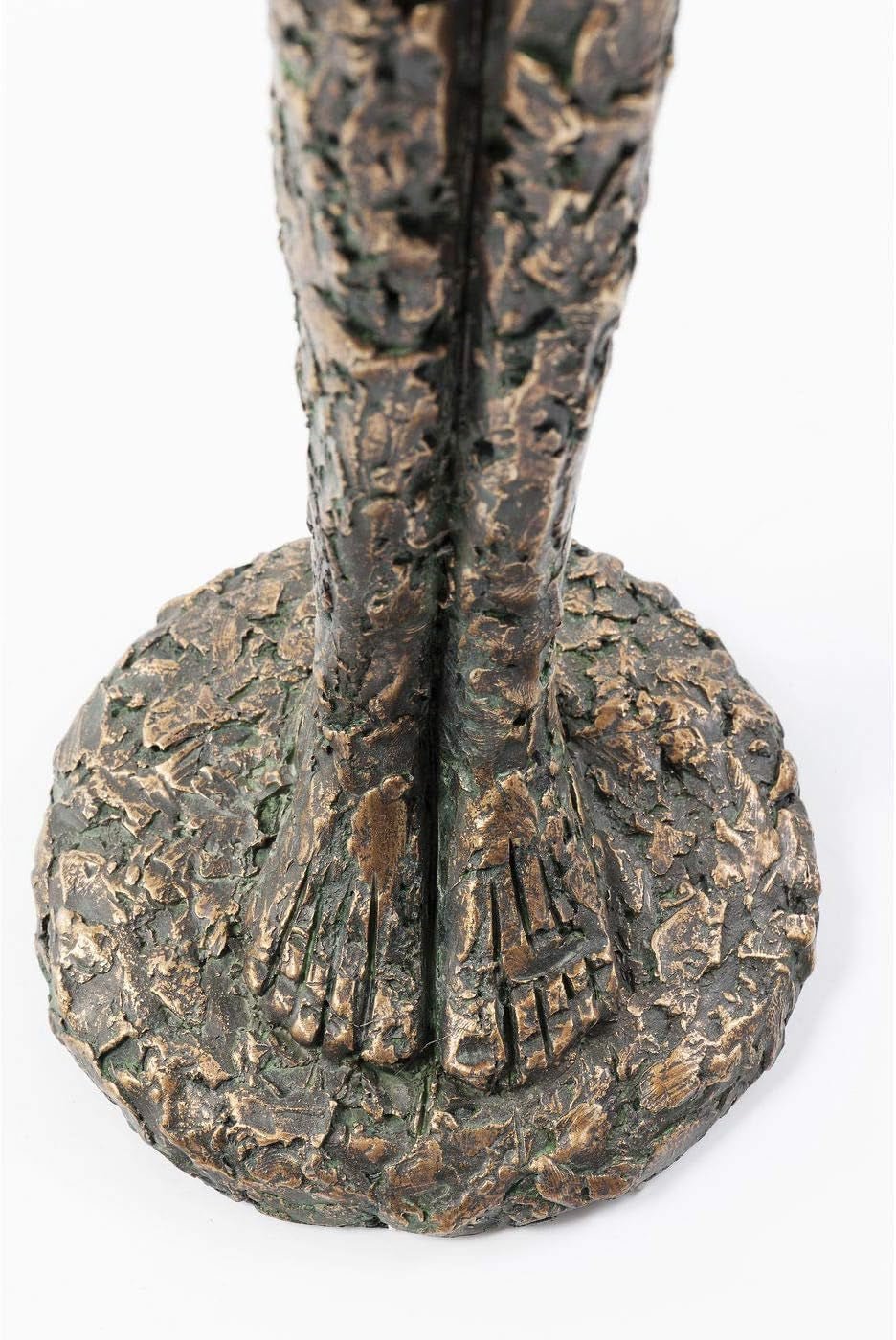 Kare Design Decoratief Object Kunst Dame Brons Decoratief Beeldje Hars Antiek Look Standbeeld Decor Kunstobject Accessoire 78x13,5x13,5cm Beeldjes en sculpturen Naty Shop