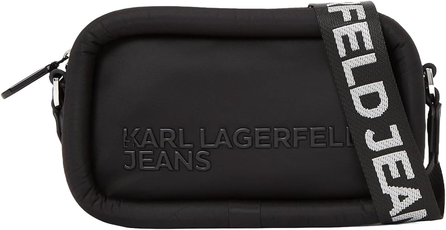 KARL LAGERFELD JEANS Gezwollen cameratas Crossbodytassen Dames Naty Shop Zwart