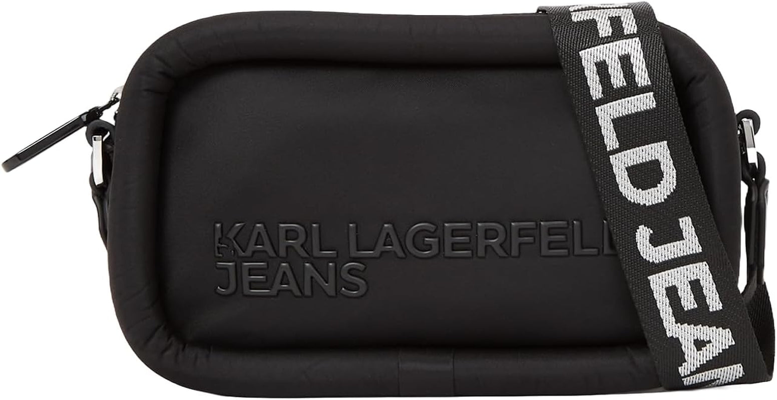 KARL LAGERFELD JEANS Gezwollen cameratas Crossbodytassen Dames Naty Shop Zwart