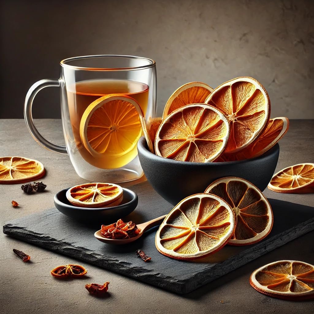 Knabberkraft Gedroogde sinaasappelschijfjes 100g - Snack en natuurlijke smaak | Perfect voor thee, desserts, decoraties en meer | Rijk aan vitamine C en zonder toevoegingen Naty Shop gedehydrateerde producten