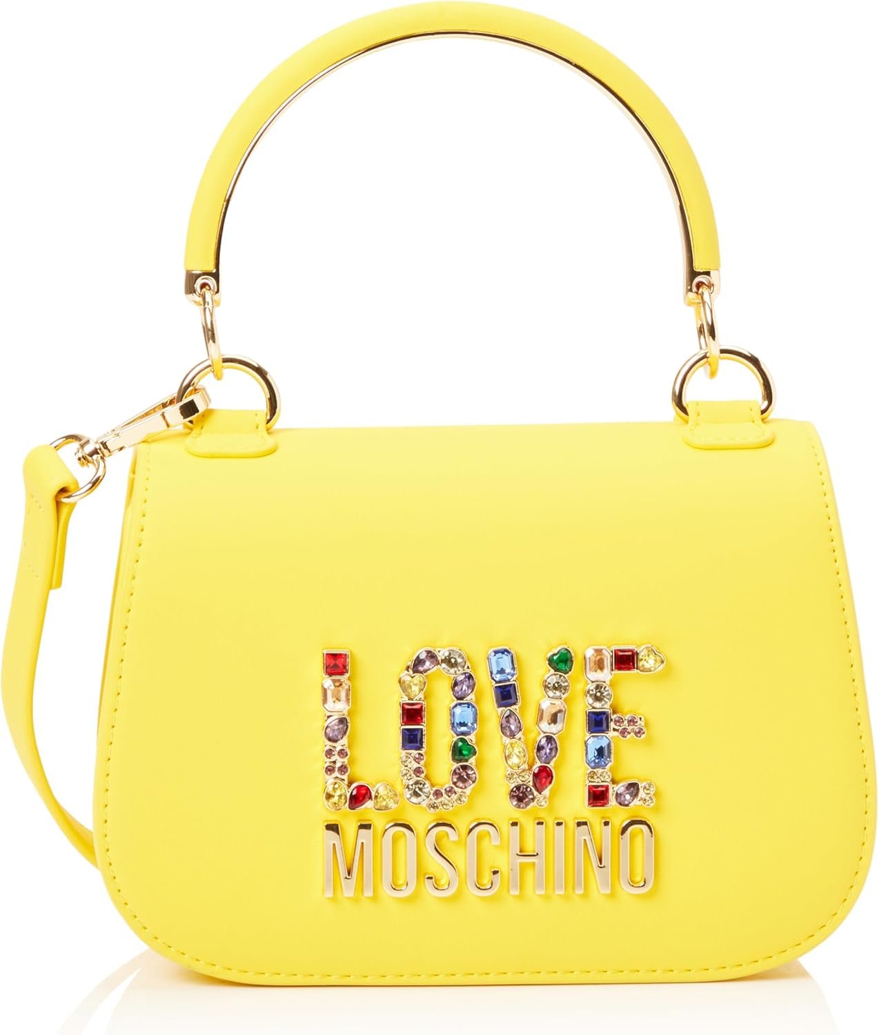Love Moschino damestas, gele handtas, gele damestassen Naty Shop Standaard titel