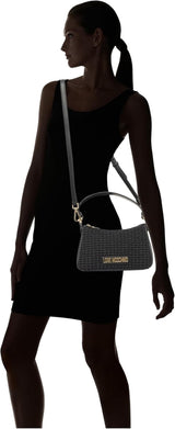 Love Moschino damestas, zwarte handtas, zwarte damestassen Naty Shop