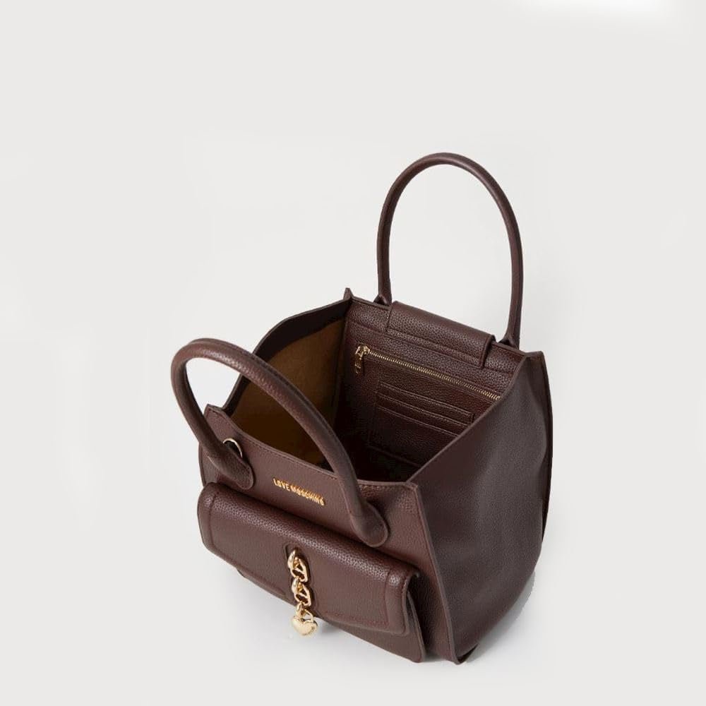 Love Moschino Schoudertas Donkerbruin One Size Tassen Dames Naty Shop