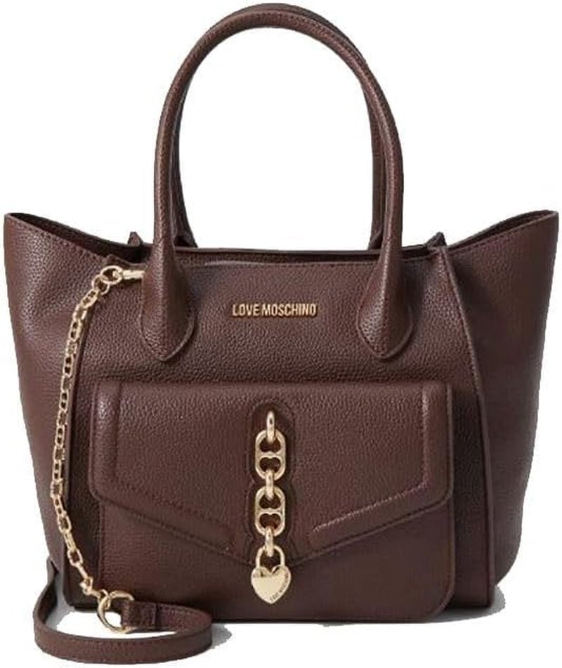 Love Moschino Schoudertas Donkerbruin One Size Tassen Dames Naty Shop Standaardtitel
