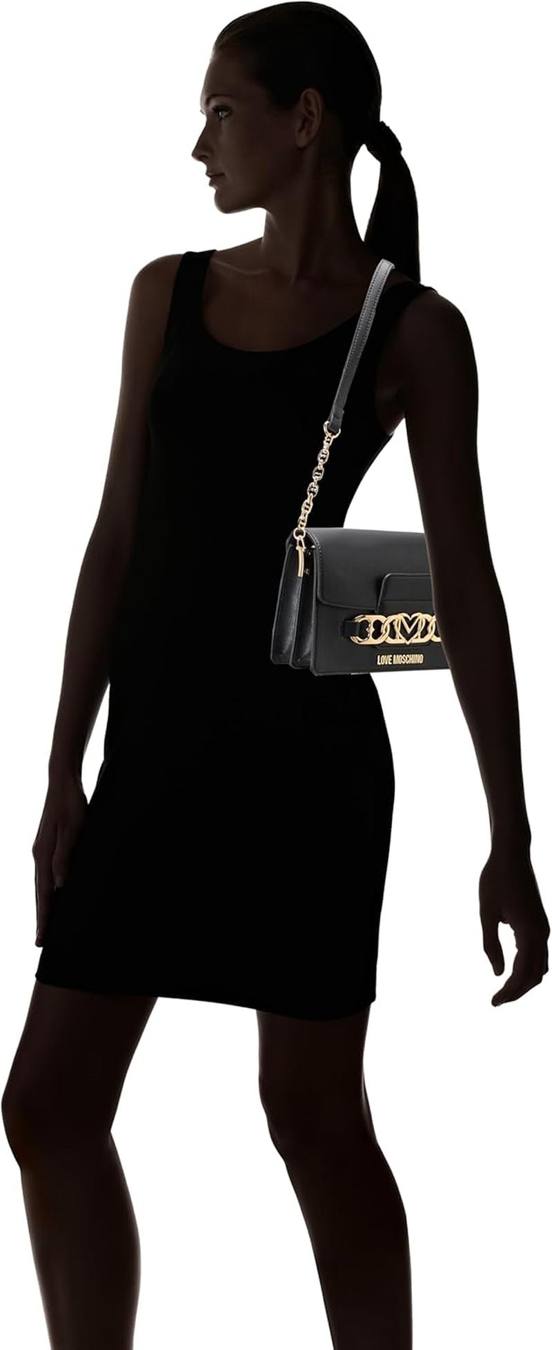 Love Moschino Schoudertas Zwart One Size Damestassen Naty Shop