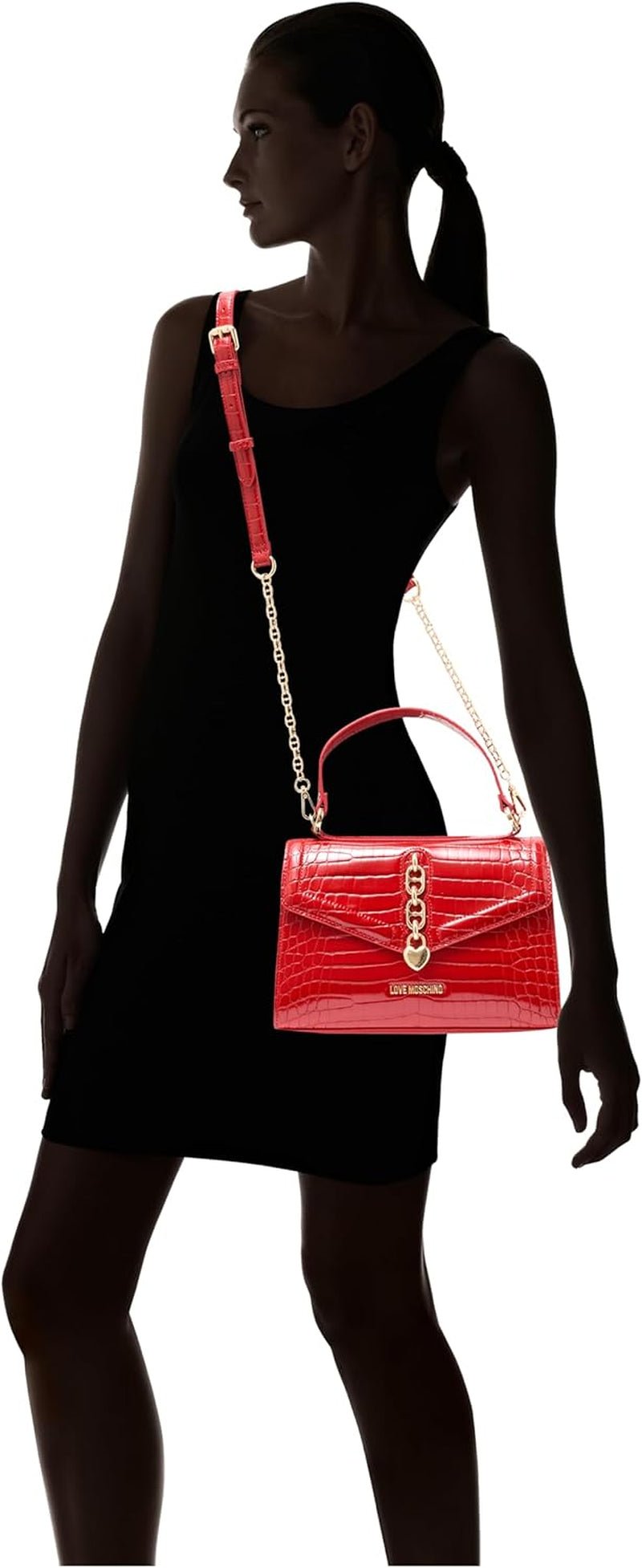 Love Moschino Red Bag One Size Damestassen Naty Shop