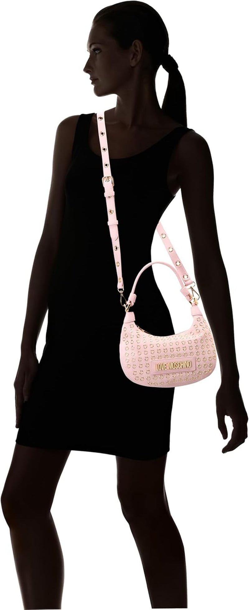 Love Moschino Tas Roze One Size Tassen Dames Naty Shop