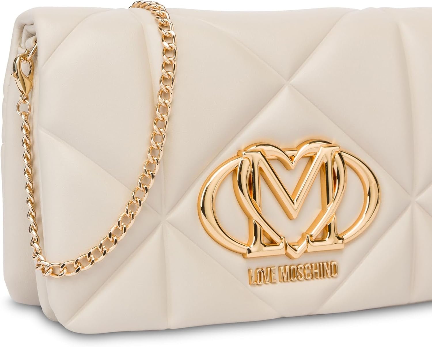 Love Moschino Jc4043pp1mlc0110 Schoudertas Ivoor Dames Tassen Naty Shop