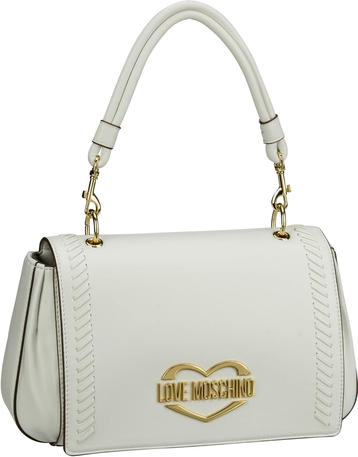 Love Moschino Jc4055pp1gld1 Handtas Damestassen Naty Shop Wit